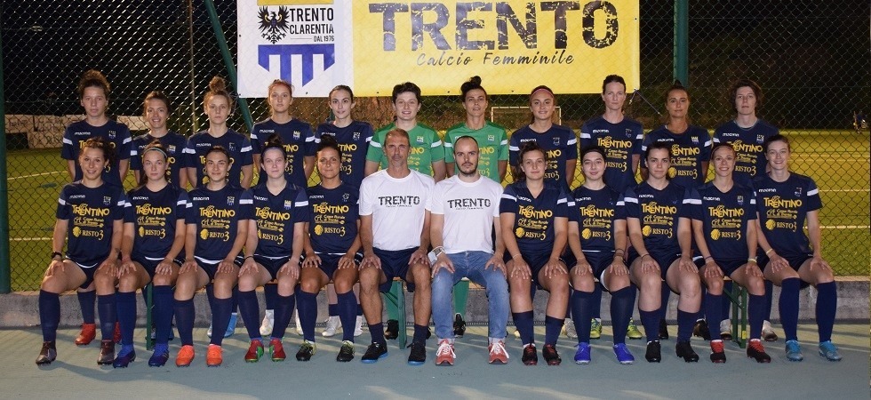 Riparte la stagione del calcio femminile, il Trento pronto all'esordio in coppa Italia e poi via libera alla serie C